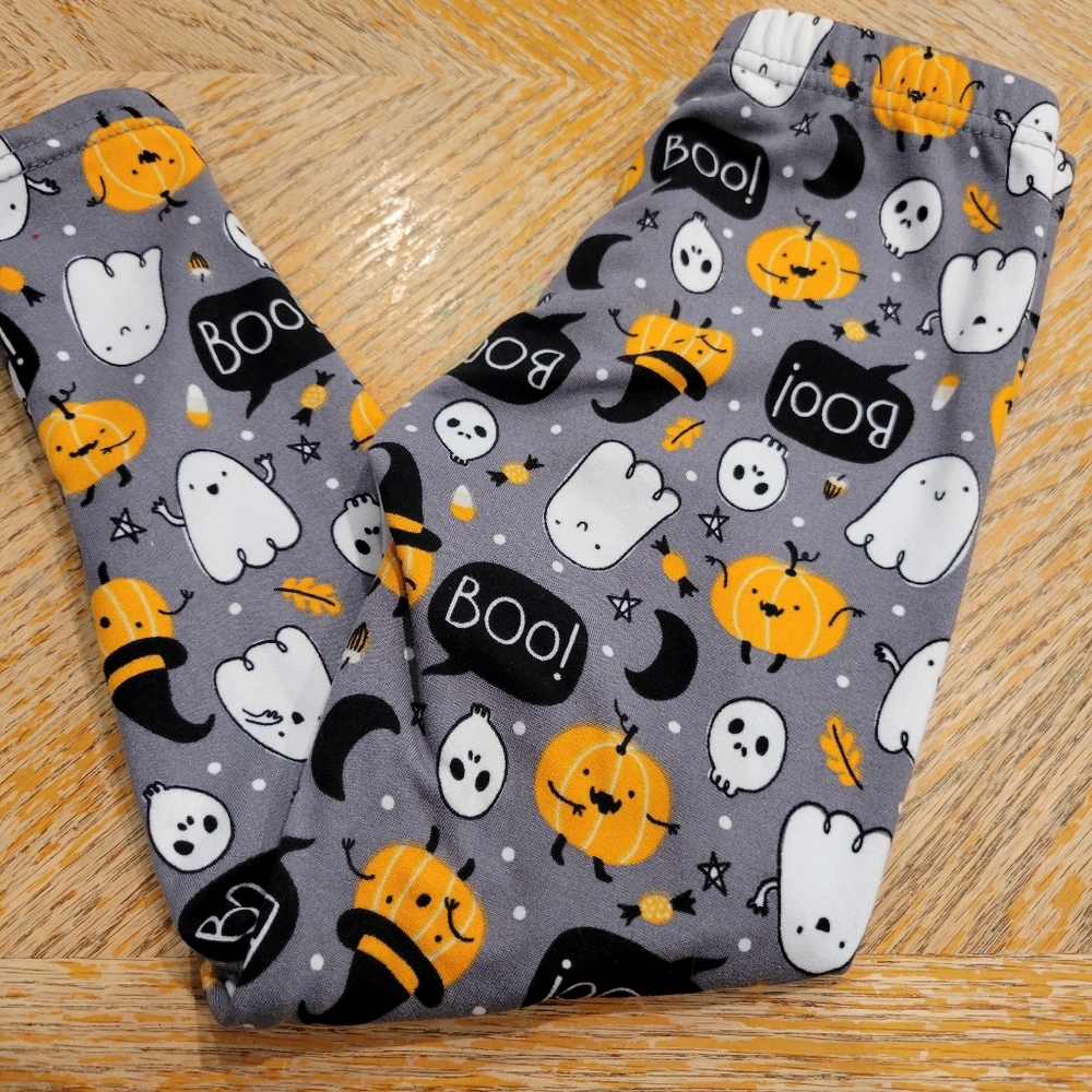 Halloween little girl leggings. Size 4/5